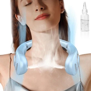 Neck Fans Portable Rechargeable,Neck Fans that Blow Cold Air,Personal Cooling... - Picture 1 of 7