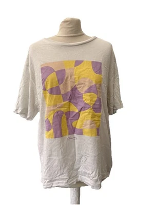 Monki T-shirt Size M Short Sleeve Graphic Print Cotton Women’s  — 第 1/4 张图片