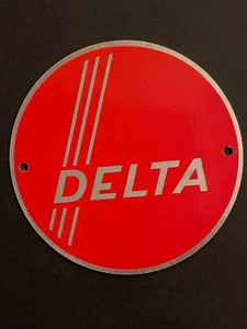 VINTAGE DELTA 3 STREIFEN ABZEICHEN 3,34 ZOLL - Bild 1 von 2