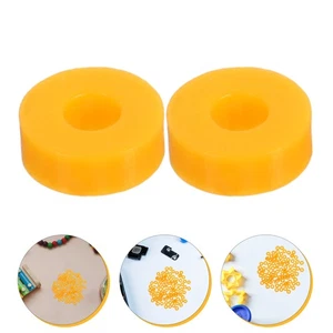 Bujes de rueda de plástico de eje de 100 piezas guía de manguitos de cojinete de coche de juguete - Imagen 1 de 12