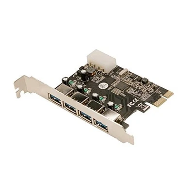 LogiLink PC0057A 4 x USB 3.0 PCI Express Card - Immagine 1 di 3