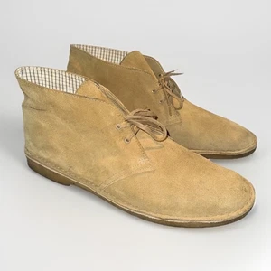 Clarks Originals Desert Boots Herren Größe 13 Oakwood Wildleder Chukka Kreppsohlen Lesen - Bild 1 von 10