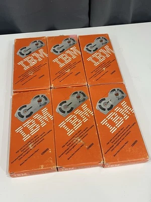 (x6) IBM LEXMARK High Yield Correctable Film Ribbon - BLACK 1299095 - Image 1 of 4