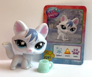 ARCTIC FOX #G7 #241 con accesorio - Auténtico Littlest Pet Shop - Hasbro LPS - Imagen 1 de 1