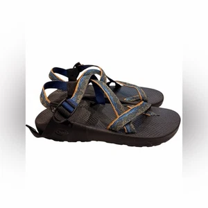 Sandalias de Senderismo Chaco Tegu Azul Naranja y Multi Tirantes Talla M 11 - Imagen 1 de 6