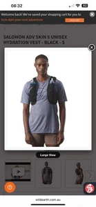 salomon running vest - Picture 1 of 7