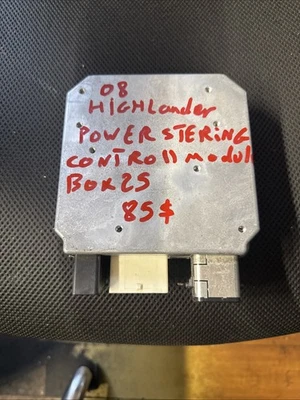 Toyota Highlander 2008 OEM módulo de control de dirección asistida 89650-48070 caja #25 Foto 1 de 4