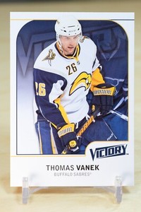2009-10 Upper Deck Victory Swedish Base #25 Thomas Vanek - Buffalo Sabres