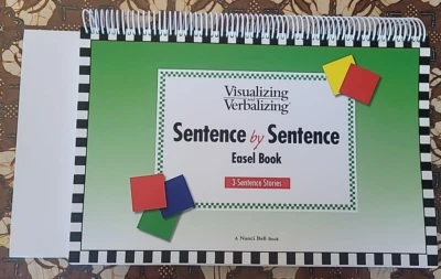 Visualizing and Verbalizing 3 Sentence by Sentence Stories Easel Book Nanci Bell - Image 1 of 3