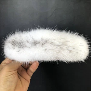 Women's Real Mink Fur Hair Clip Hair Claw Bobby Pin Hair Pin Hair Accessories - Picture 1 of 5