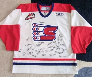 Spokane Chiefs Team Signed Jersey Tyler Johnson Autograph Stitched CCM Large - Picture 1 of 8