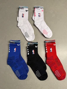 Nike NBA AUTHENTICS - Elite Quick Socks - All Colors - Mid Length All Large - Picture 1 of 31