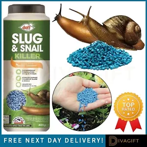 SLUG AND SNAIL PELLETS KILLER SHOWERPROOF SLUG KILL ORGANIC GARDENING PESTS DOFF - Picture 1 of 78