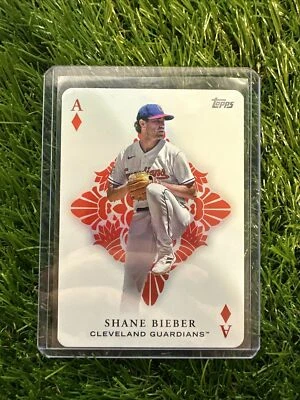 2023 Topps Series 1 - All Aces #AA-15 Shane Bieber - Image 1 of 2