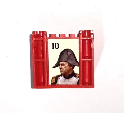 Stratego Vtg 1996 Red Marshal Mover Only - Image 1 of 4
