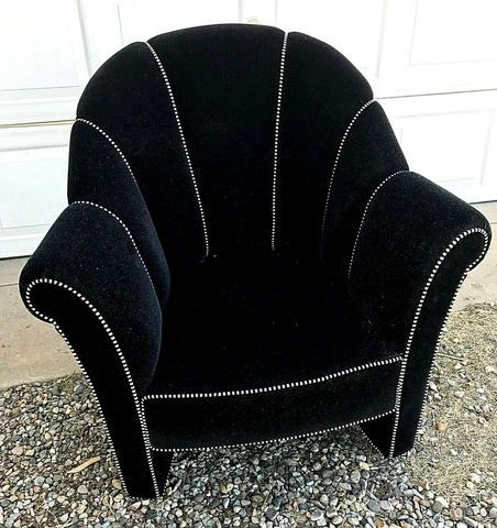 4th SUMMER SALE NOW  Wittmann Club  JOSEF HOFFMANN '11 Velvet 36"x32" Seat 16" Cover