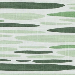 60 Yards fabric roll, Print, Cotton Blend, 54" Width, Abstract, Oval, Green - Picture 1 of 3