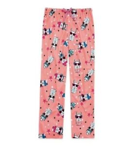 Total Girl Llama Print Sleepwear Girl Kids Pants Size S 7/8