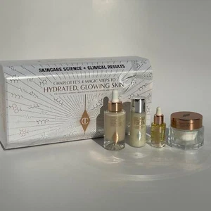Charlotte Tilbury 4 Magic Steps Skincare Kit Charlotte's Magic Cream Serum +More - Picture 1 of 24
