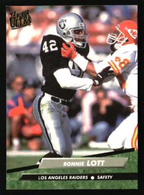 Ronnie Lott 1992 Ultra #195 FOOTBALL Card - Image 1 of 2