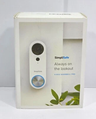 SimpliSafe Wired Video Doorbell Smart WiFi Motion Activated Alert Speaker VPD301 - Image 1 of 4