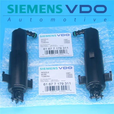 Пара цилиндров сопел омывателя фар 61677179311 подходит для BMW E90 320i 325i 328i - Изображение 1 из 4