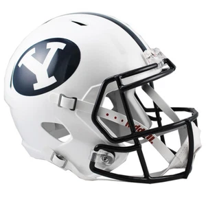 BYU Cougars Riddell Speed Full Size Replica Football Helmet - Picture 1 of 4