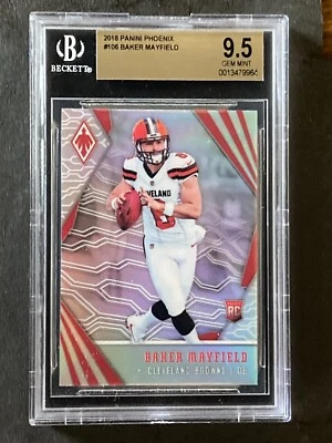 2018 Phoenix Baker Mayfield RC BGS 9.5 - Image 1 of 2