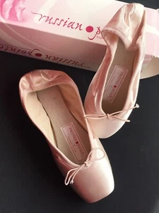 Russian pointe Ballet Shoes Sizes 37 and 38; 4 Available!, Pastel Pink, NEW! - Picture 1 of 12