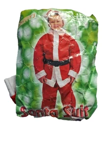 Costume Babbo Natale Piccolo 2-4 Anni Costume Base Bambini Natale Natale Cappello Cintura Bambini - Foto 1 di 24