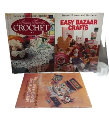 Better Homes & Gardens + Books Crochet and Bazaar Crafts & Mini Iron-on Transfer - Image 1 of 4