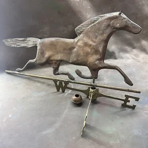 Vintage Weathervane Copper Running Horse - Picture 1 of 8