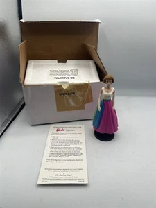 1994 BARBIE THE DANBURY MINT FRATERNITY DANCE FIGURINE FIGURE NEW IN BOX - Picture 1 of 13