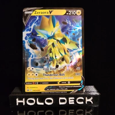 Zeraora V SWSH263 - Sword & Shield - Promo - Pokémon Card TCG - NM - Image 1 of 4