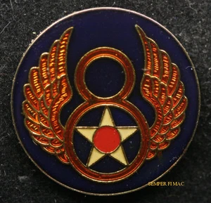 8TH US AIR FORCE BARKSDALE US ARMY AIR CORPS HAT PIN SAC WESTOVER AFB WW 2 GIFT - Picture 1 of 12
