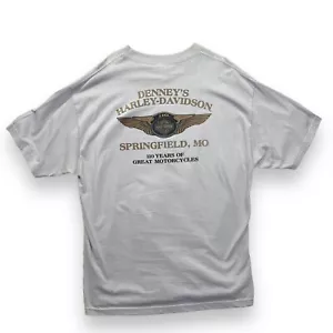 T-shirt Harley Davidson Denney's Springfield MO XL 110 anni anniversario - Foto 1 di 8