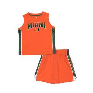 Toddler Colosseum Orange Miami Hurricanes Vecna Tank Top & Shorts Set