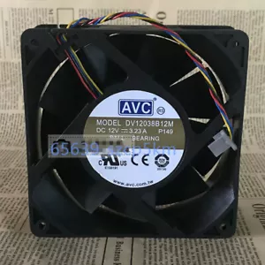 AVC DV12038B12M 12CM 12038 12V 3.23A High speed Cooling Fan - Picture 1 of 3