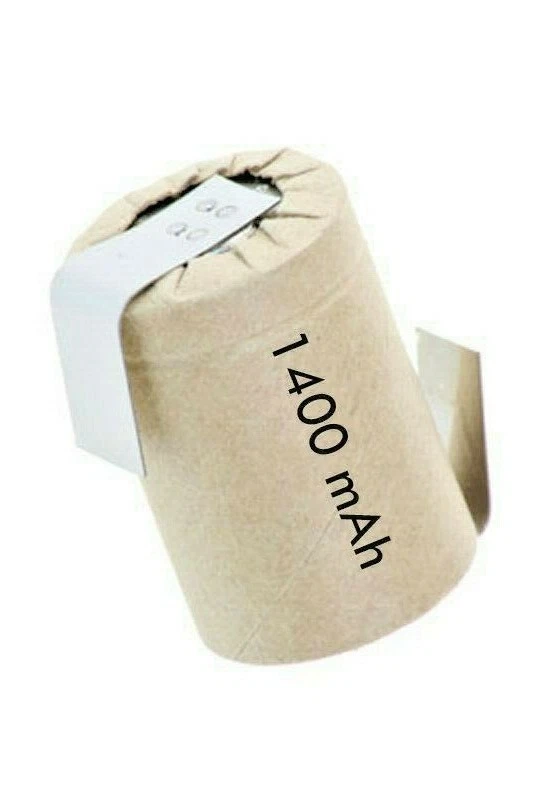 1x 4/5 Sub C 1400 Modellbau Ersatz- Akku für Werkzeug mit Lötfahne NI-CD *BattG  - Bild 1 von 1