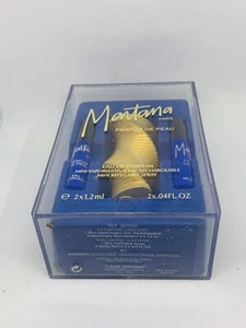 MONTANA COFFRET SET EAU DE PARFUM MINI VAPORISATEUR SAC RECHARGEABLE SPRAY - Picture 1 of 12
