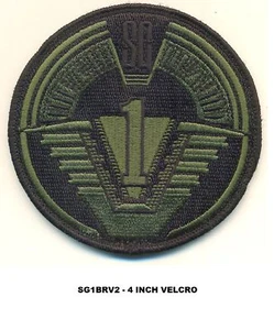 Stargate SG-1 Olive Green Vel-Kro Patch - SG1brv2 - Picture 1 of 1