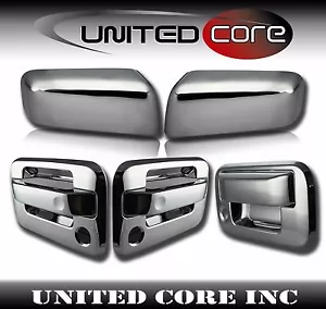 Ford F150 Chrome Mirror Cover+Door Handle Cover+Tailgate Cover 04-08 - Picture 1 of 1