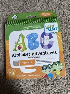 LeapFrog Leap Start Preschool book — Alphabet Adventure with MUSIc - Picture 1 of 7