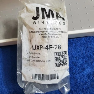 JMA UXP-4F-78 DIN 4,3-10 Buchse 7/8" Koaxialkabel UXP Stecker Ringförmig 50 Ohm NEU - Bild 1 von 5