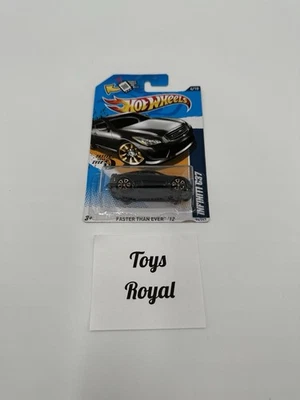Hot Wheels 2011 Faster Than Ever #4/10 Infiniti G37 in Black - Image 1 of 2
