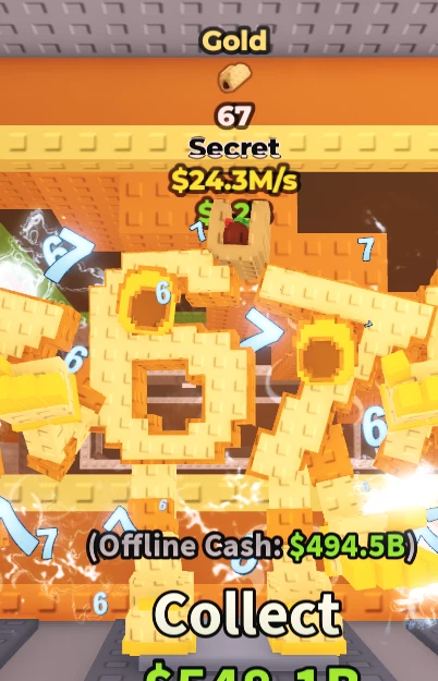 Steal a Brainrot GOLD 67 Taco Rain 24.3m/s | FAST DELIVERY | NEW - Image 1 of 1