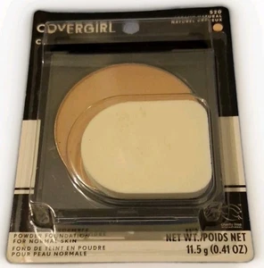 NEW! CoverGirl Simply Powder Foundation Creamy Natural 520 0.41 oz - Picture 1 of 2
