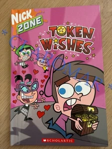 🌟 NEW Fairly Oddparents Token Wishes Nick Zone Nickelodeon Scholastic Book - Picture 1 of 4