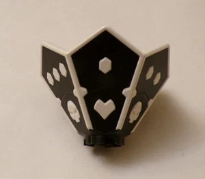 Lego x1 schwarz/weiß Ninjago Würfel Spinner, Herzen, Totenköpfe, 66962pb01 (028-429) - Bild 1 von 3