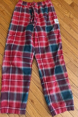 Pantalones de pijama Life Is Good para hombre rojos a cuadros clásicos vacaciones de Navidad pequeño sueño Foto 1 de 4